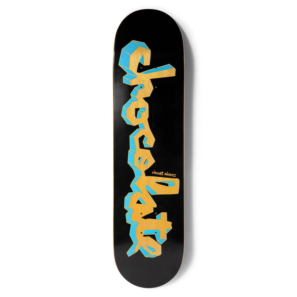 Shape Chocolate Skateboards Alvarez Lifted Chunk Deck - Preto
