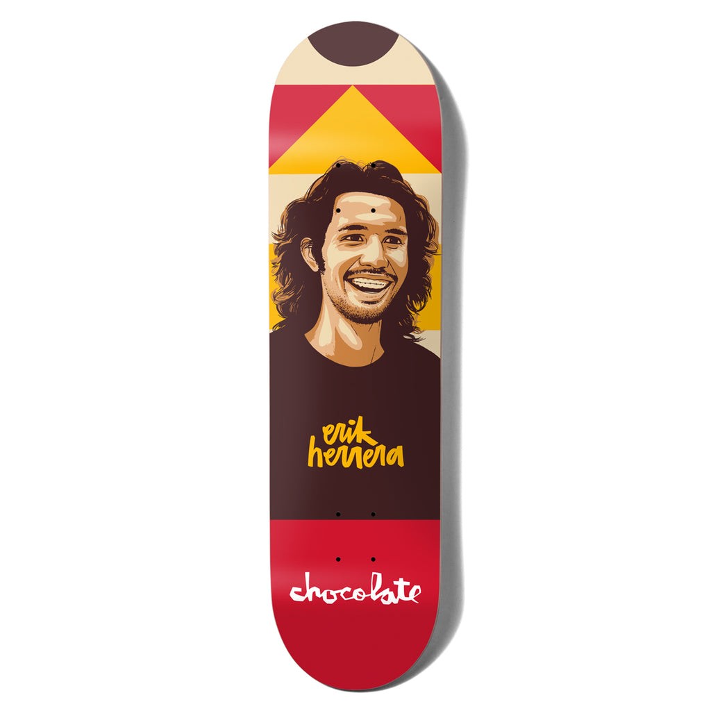 Shape Chocolate Skateboards Herrera Portrait - Vermelho / Preto / Laranja
