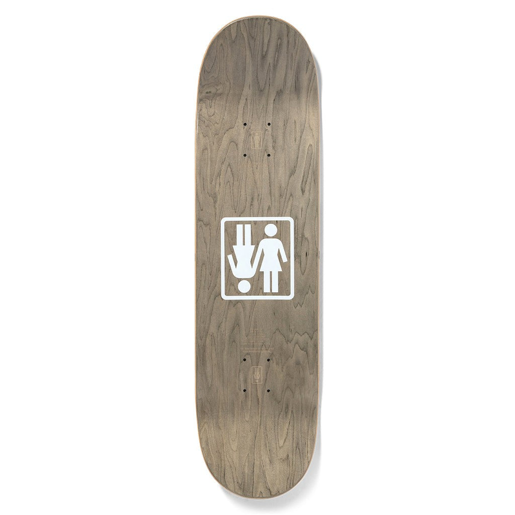 Shape Girl Skateboards Malto Double OG - Preto / Branco