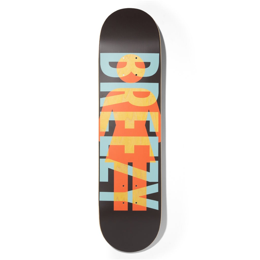 Shape Girl Skateboards Geering OG Knockout - Preto / Laranja