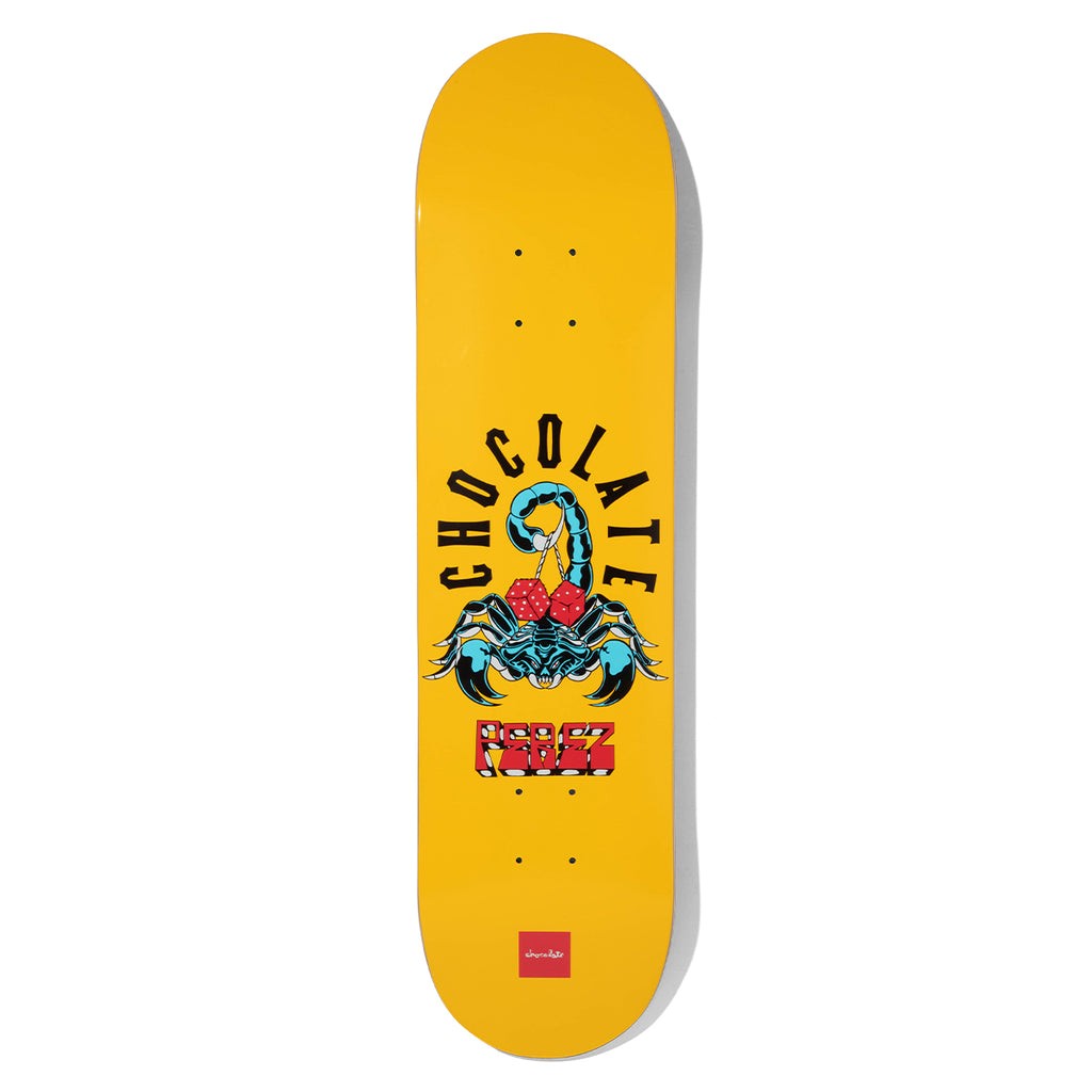 Shape Chocolate Skateboards Perez Scorpion Dice - Amarelo / Preto / Vermelho