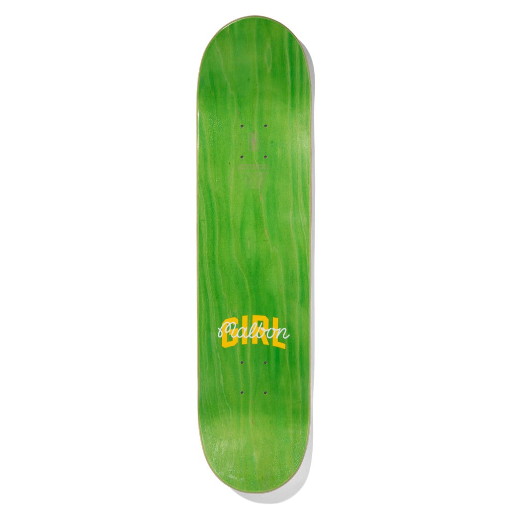 Shape Girl Skateboards Malto Malbon - Branco / Preto