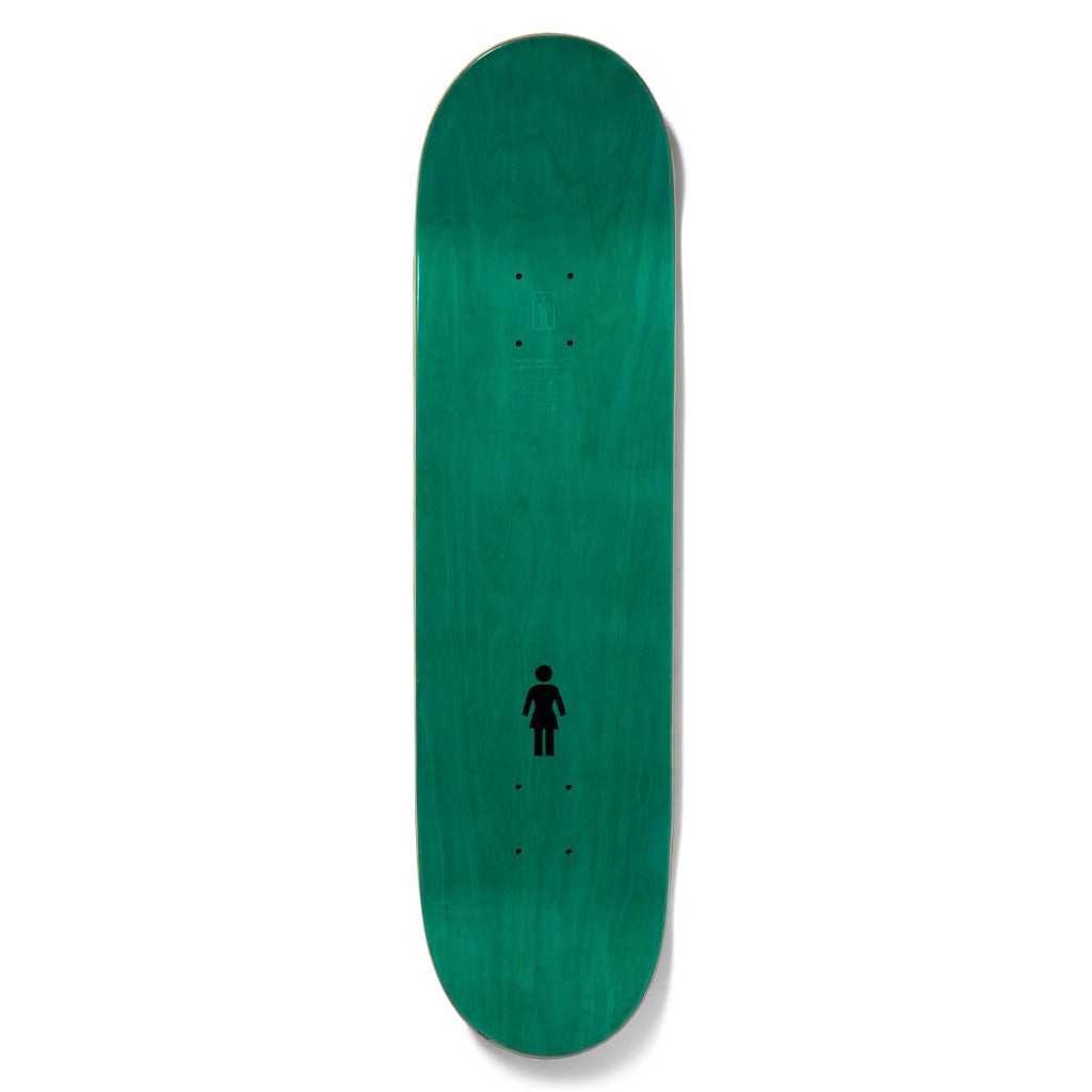 Shape Girl Skateboards Pacheco Birdman - Verde / Preto / Laranja