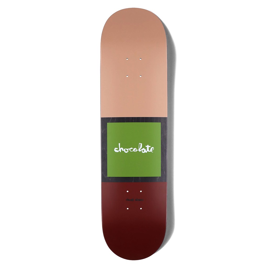 Shape Chocolate Skateboards Alvarez OG Square - Marrom / Verde
