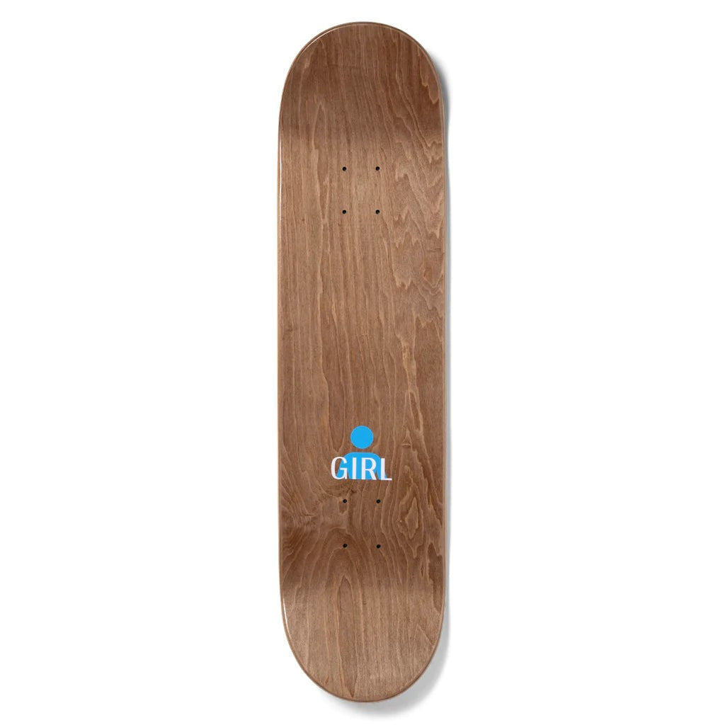 Shape Girl Skateboards Neils Bennett Peekaboo - Branco / Bege
