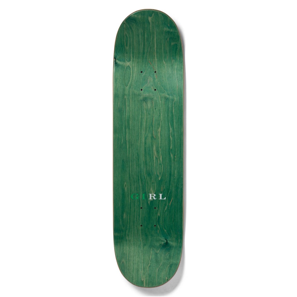Shape Girl Skateboards Kennedy Letterpress - Marinho / Verde