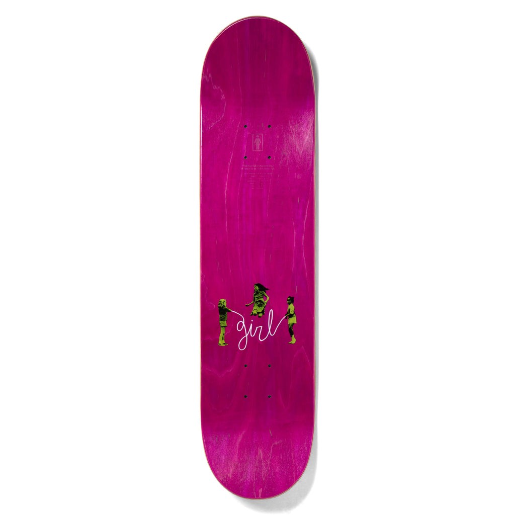 Shape Girl Skateboards Malto Schoolyard - Preto / Branco