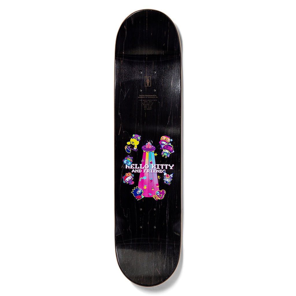 Shape Girl Skateboards Malto Kawaii Arcade - Preto / Azul