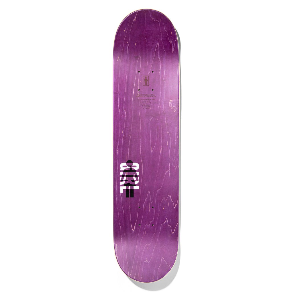 Shape Girl Skateboards Geering OG Knockout - Preto / Laranja