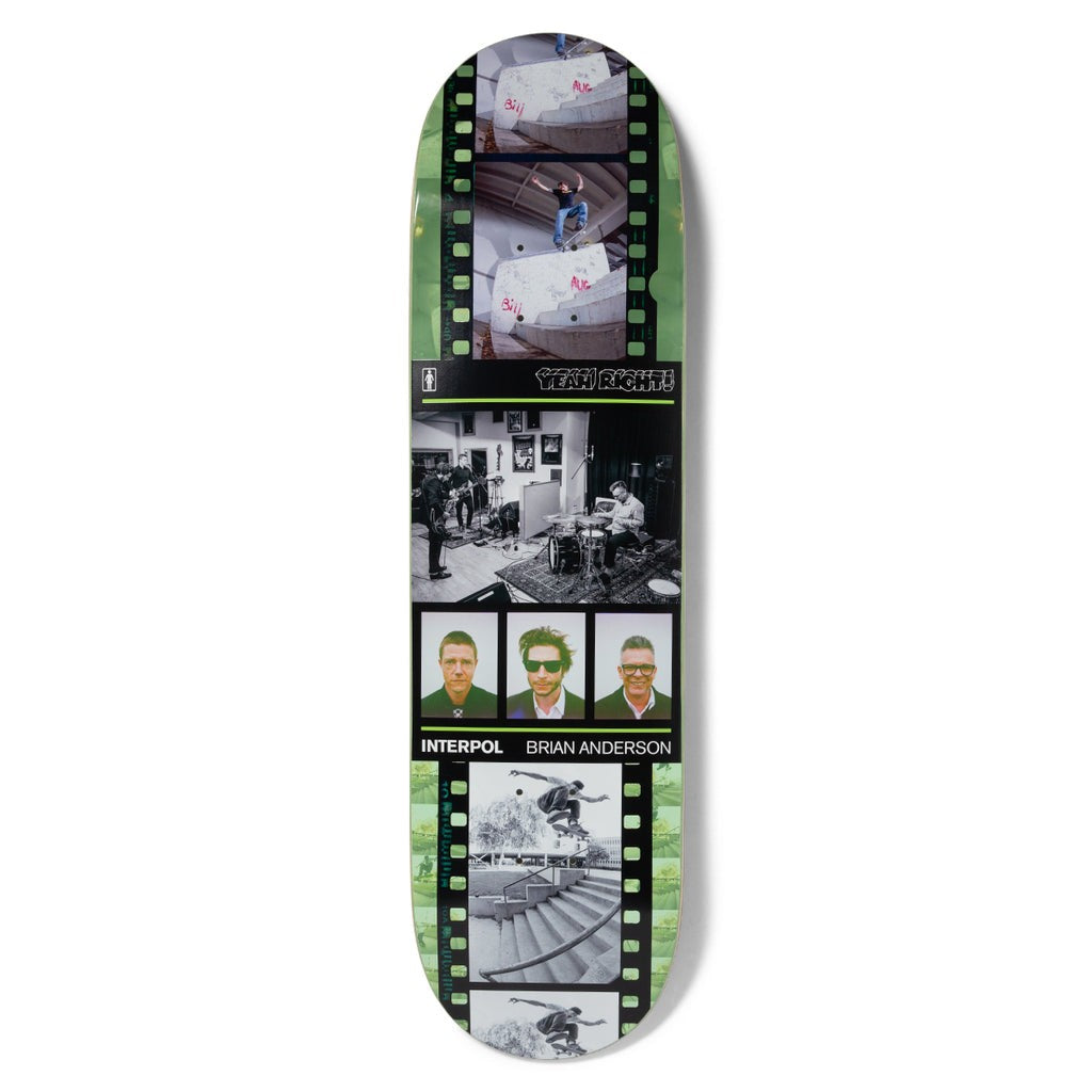 Shape Girl Skateboards Yeah Right Interpol X BA X Atiba - Preto / Verde