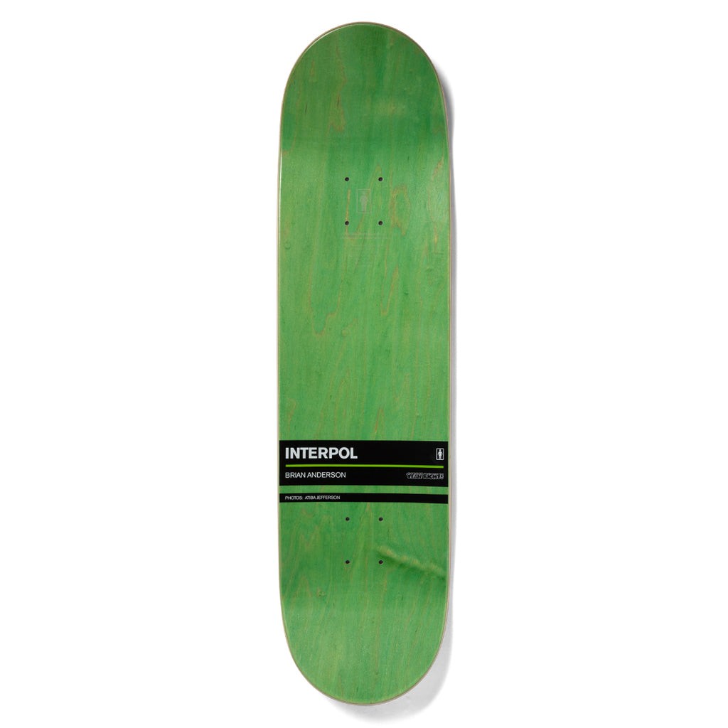 Shape Girl Skateboards Yeah Right Interpol X BA X Atiba - Preto / Verde