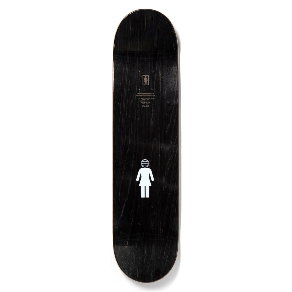 Shape Girl Skateboards Geering Intl OG Deck - Preto / Laranja / Marinho