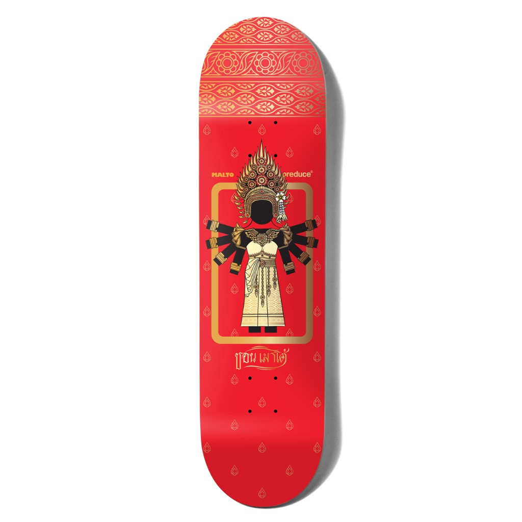 Shape Girl Skateboards Malto Preduce - Vermelho