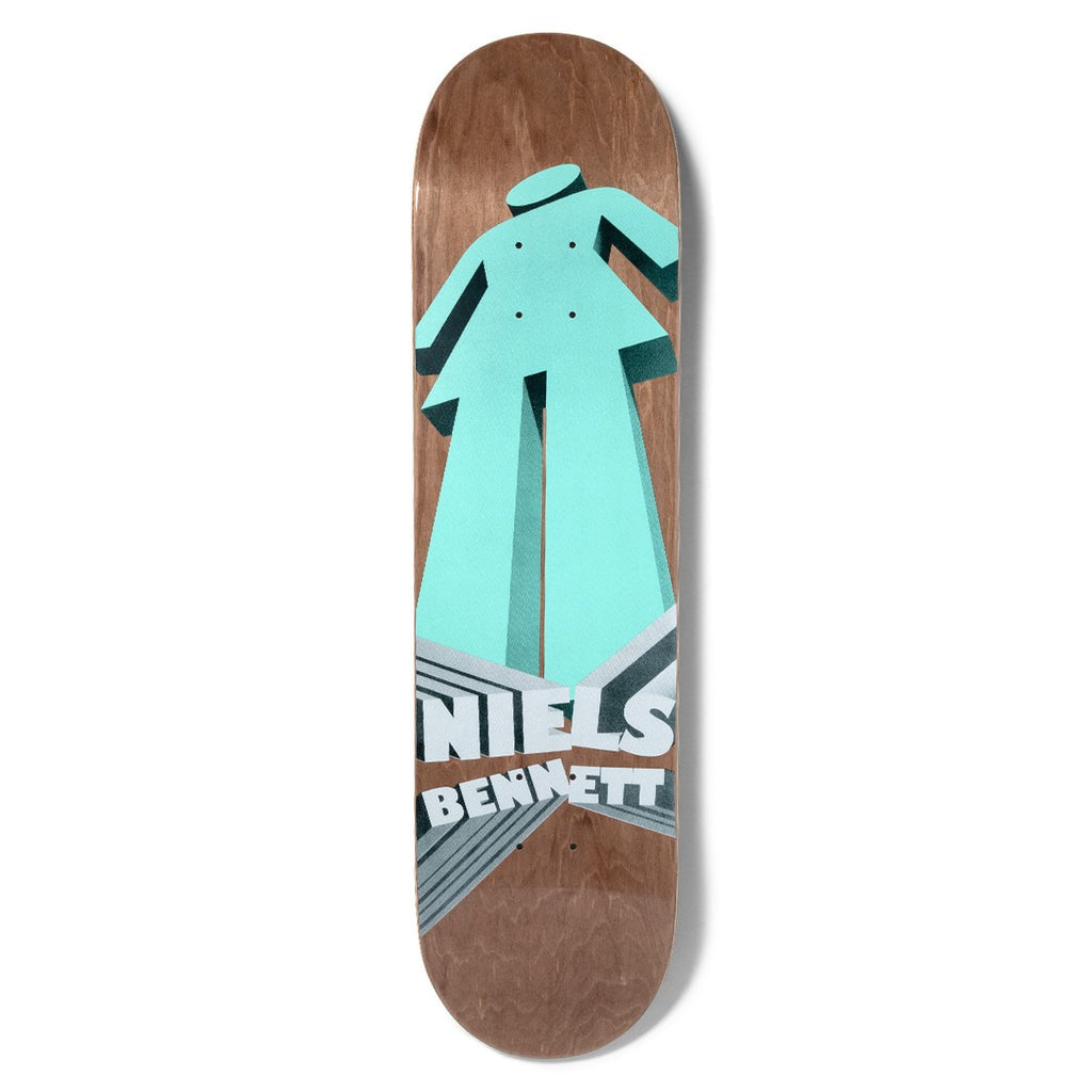 Shape Girl Skateboards Bennett Herspective - Preto / Vermelho