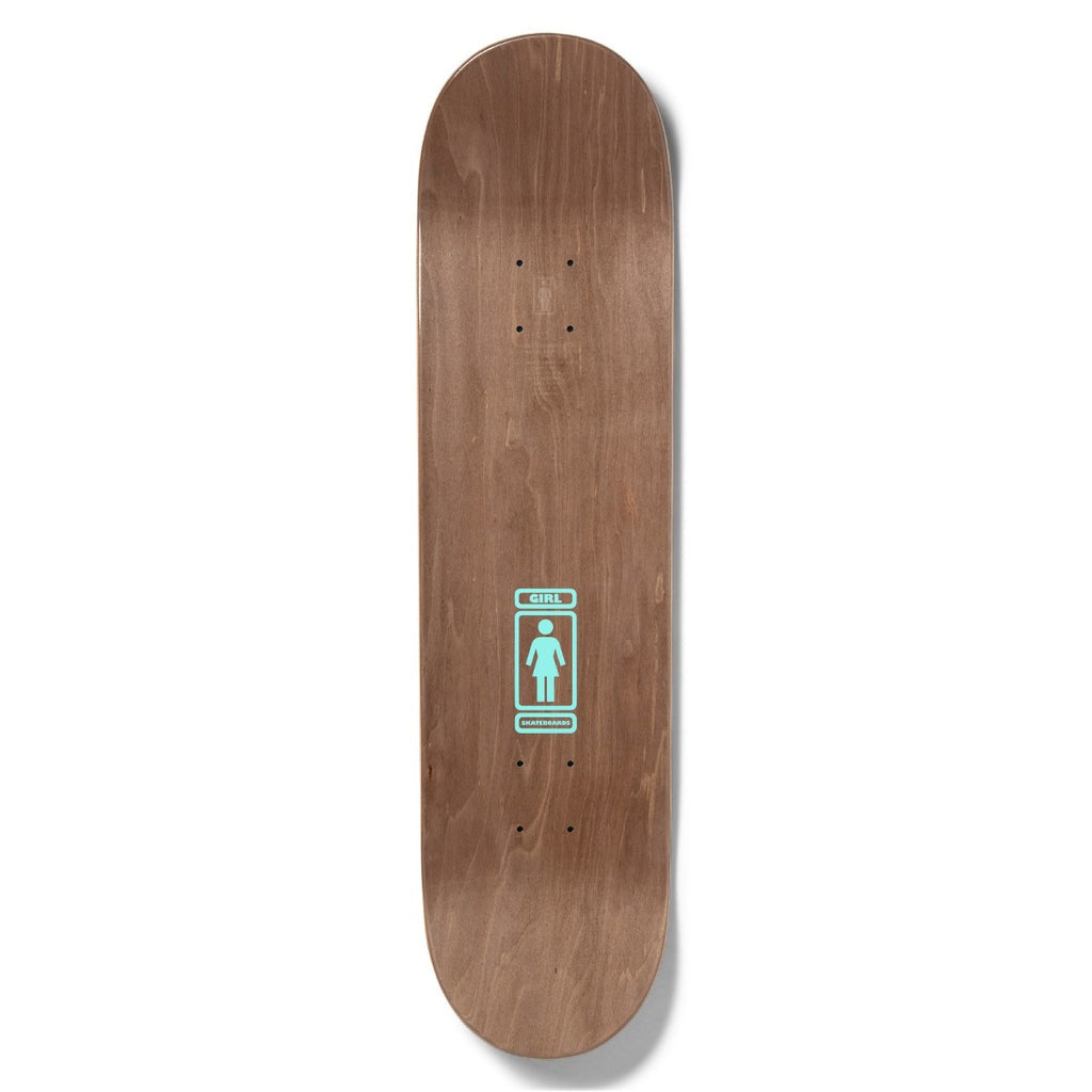 Shape Girl Skateboards Bennett Herspective - Preto / Vermelho