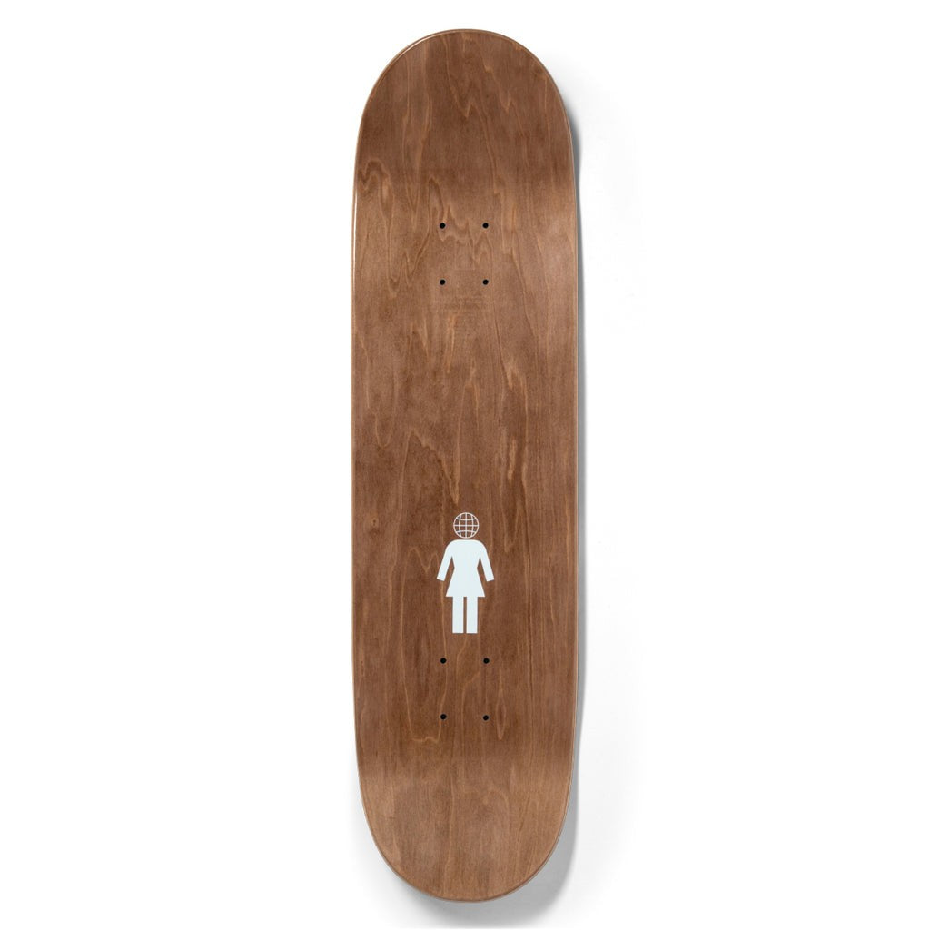 Shape Girl Skateboards Kennedy Intl OG Deck - Marrom / Preto / Azul