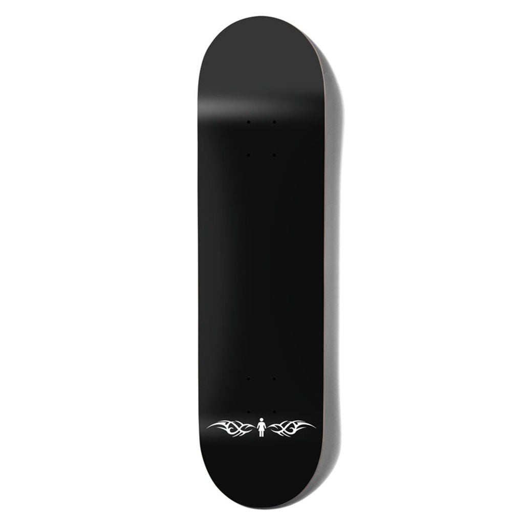 Shape Girl Skateboards Mike Carrol Stamper - Preto / Branco
