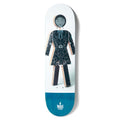 Shape Girl Skateboards McCrank Modernica OG - Branco / Azul / Preto