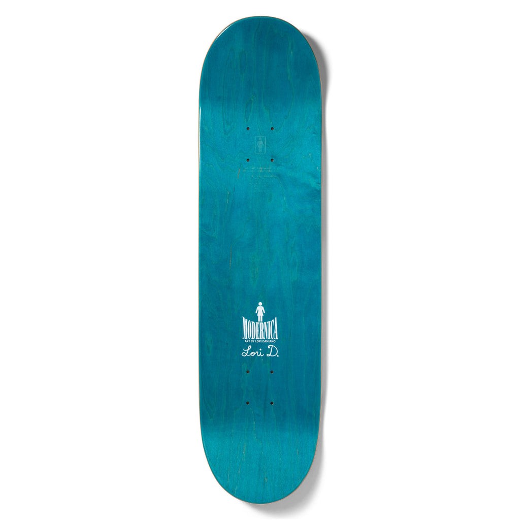 Shape Girl Skateboards McCrank Modernica OG - Branco / Azul / Preto