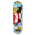Shape Girl Skateboards Sean Malto Red - Branco / Vermelho