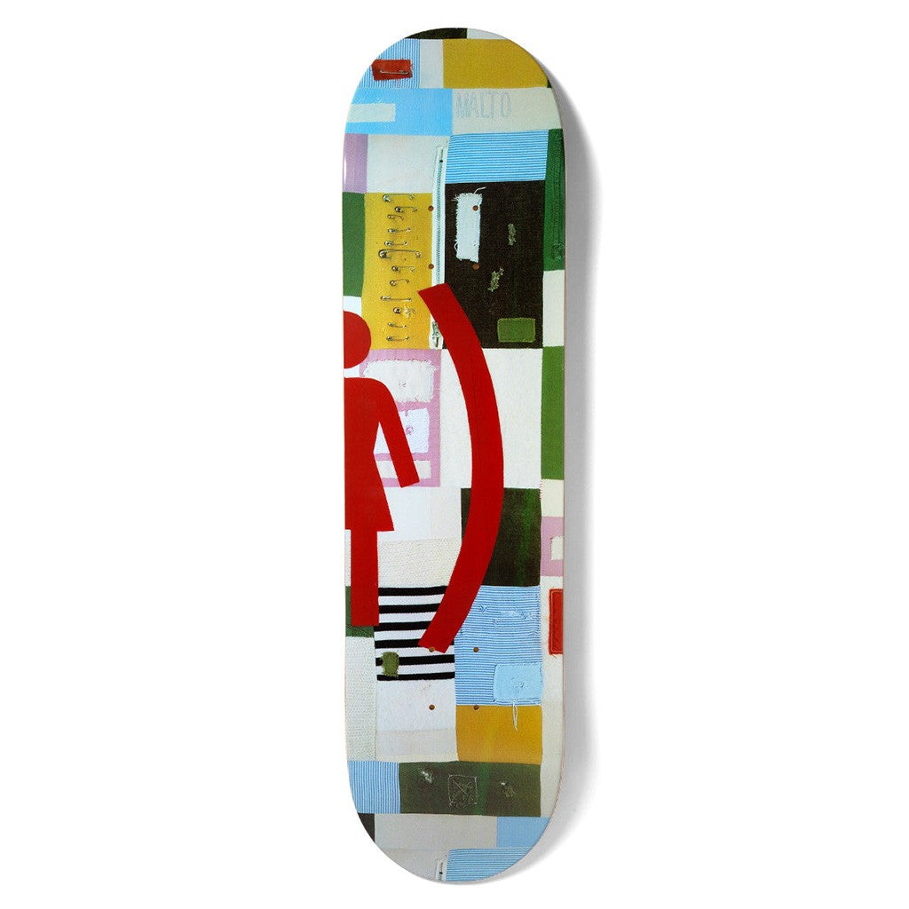 Shape Girl Skateboards Sean Malto Red - Branco / Vermelho