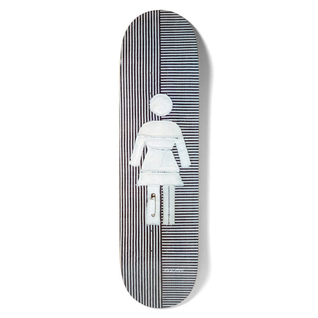 Shape Girl Skateboards Howard Scraps - Branco / Preto