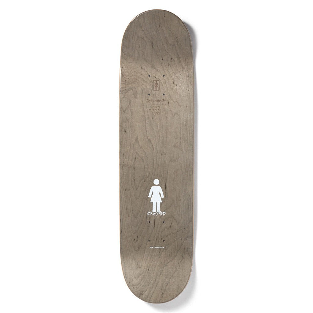 Shape Girl Skateboards Howard Scraps - Branco / Preto