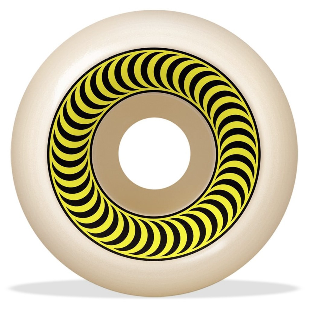 Roda Spitfire Wheels OG Classics Classic Formula 55MM - 99DU - Branco / Amarelo / Preto