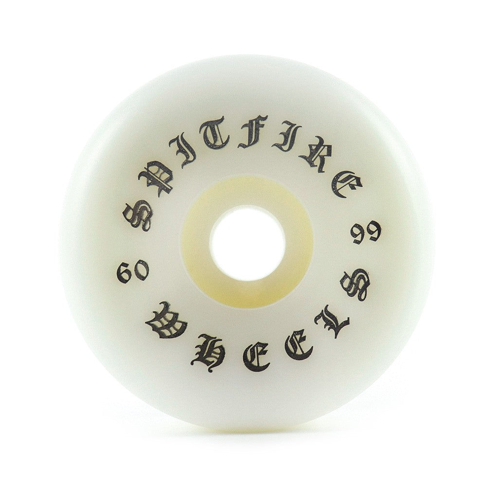 Roda Spitfire Wheels OG Classics Classic Formula 60MM - 99DU - Branco / Vermelho / Preto