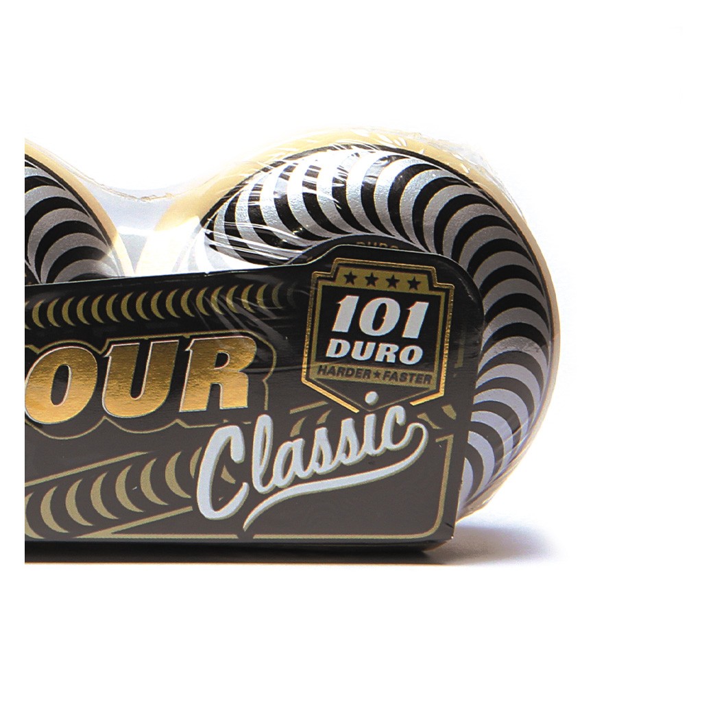 Roda Spitfire Wheels Classic Formula Four 54MM - 101DU - Branco / Prata / Preto