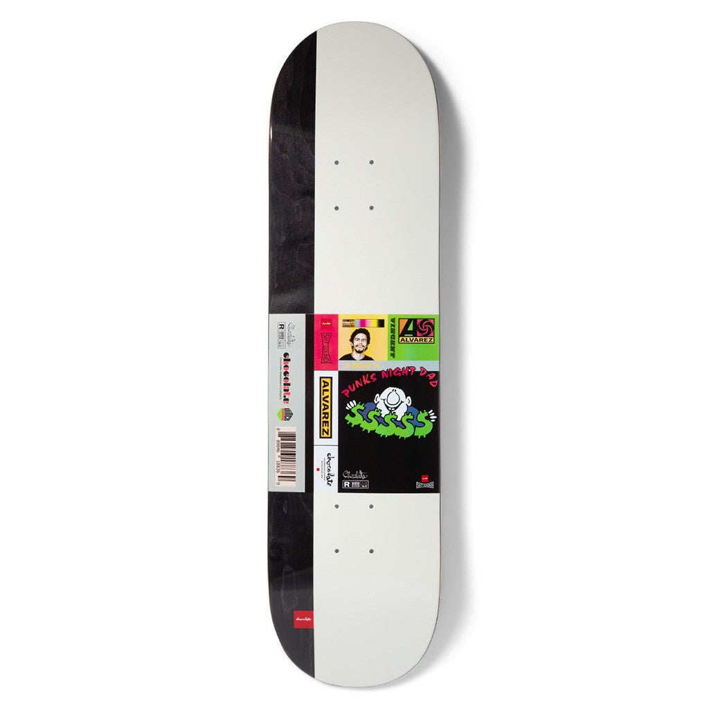 Shape Chocolate Skateboards Alvarez Mixtape - Branco / Preto