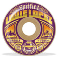 Roda Spitfire Wheels Louie Lopez Formula Four Conical 52MM 99DU - Branco / Roxo / Amarelo
