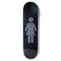 Shape Girl Skateboards Bennett Scraps - Preto / Branco