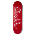 Shape Chocolate Skateboards Perez OG Script - Vermelho / Branco