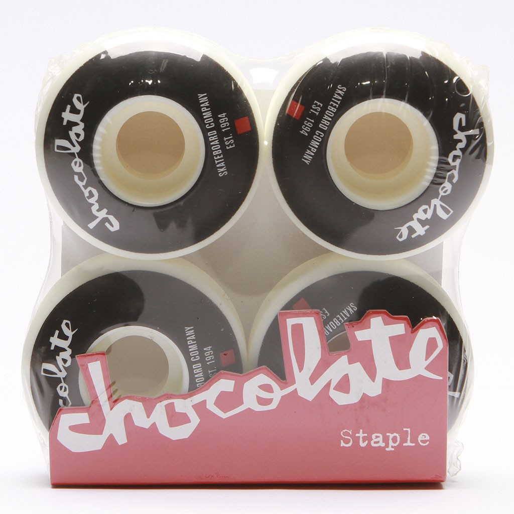 Roda Chocolate Skateboards Chunk EST Staple 51MM - Branco