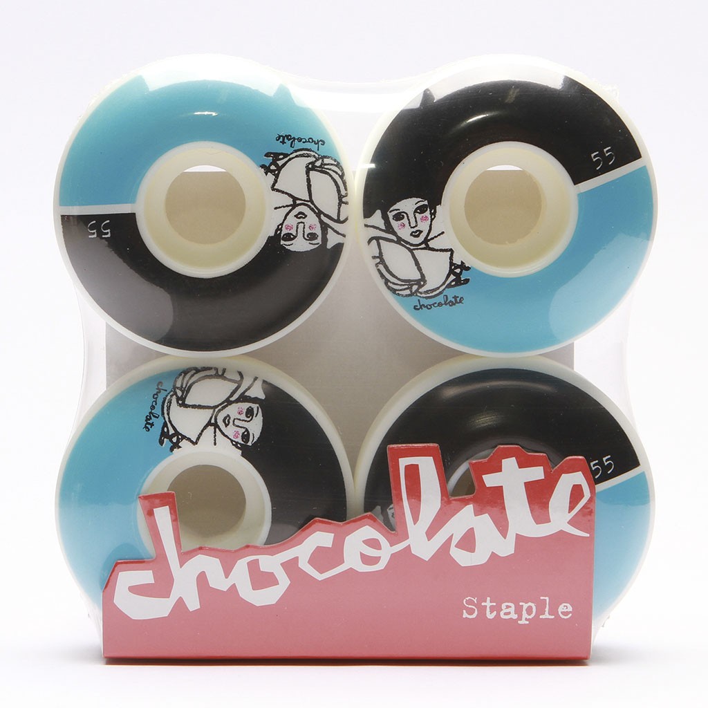 Roda Chocolate Skateboards Pagliacci Staple 55MM - Branco