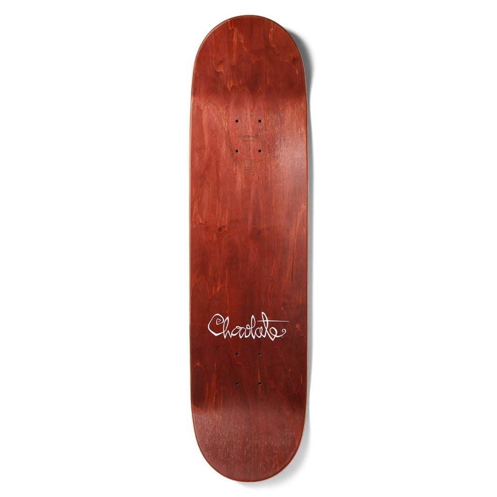 Shape Chocolate Skateboards Trahan OG Script - Branco / Vermelho