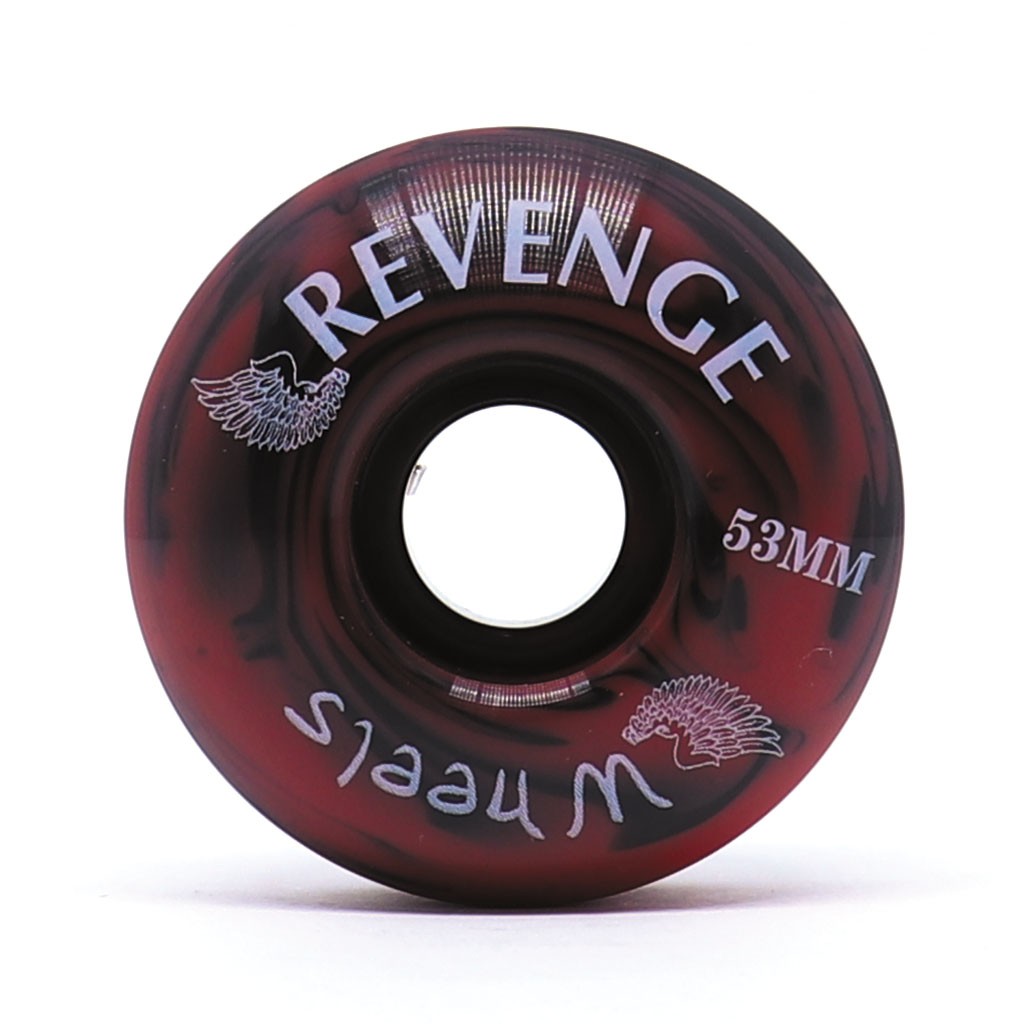 Roda Revenge Street 53MM - Preto / Vermelho