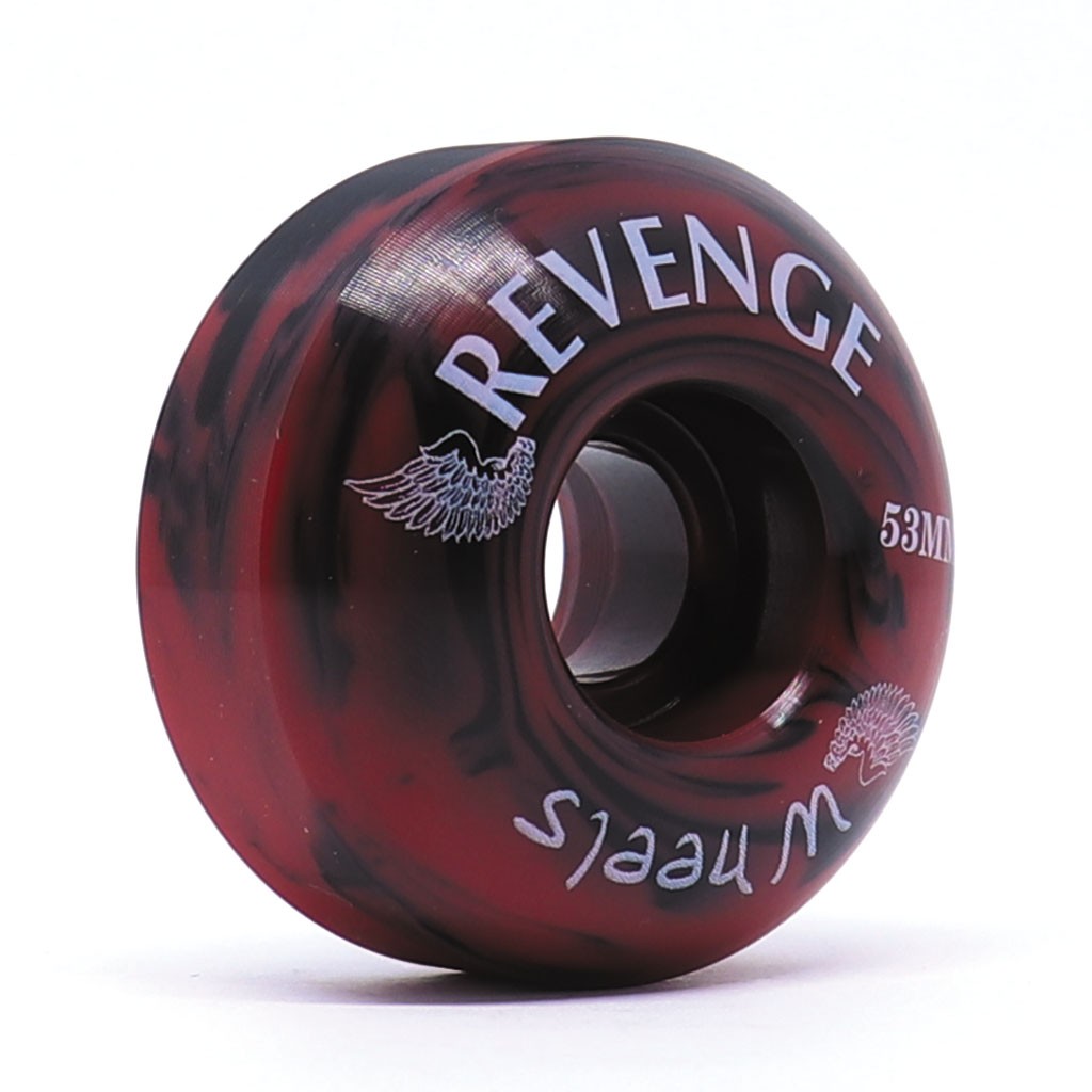 Roda Revenge Street 53MM - Preto / Vermelho
