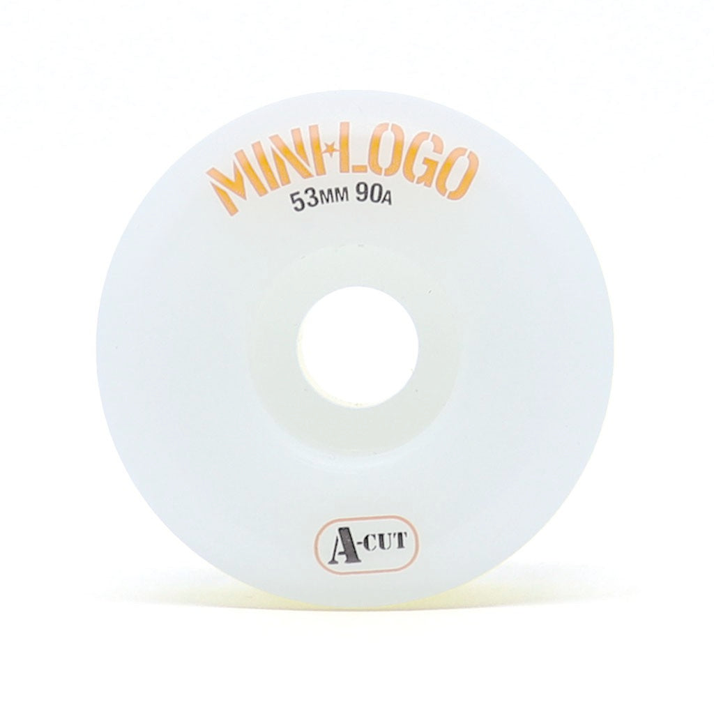 Roda Mini-Logo A-cut 53MM - 90A - Branca