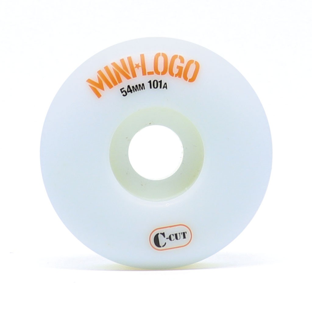 Roda Mini-Logo C-cut 54MM - 101A - Branca