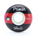 Roda Primor Skateboards Three Blocks 54MM - 60D - Preto / Vermelho