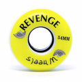Roda Revenge Street 54MM - 85A - Branca / Amarelo