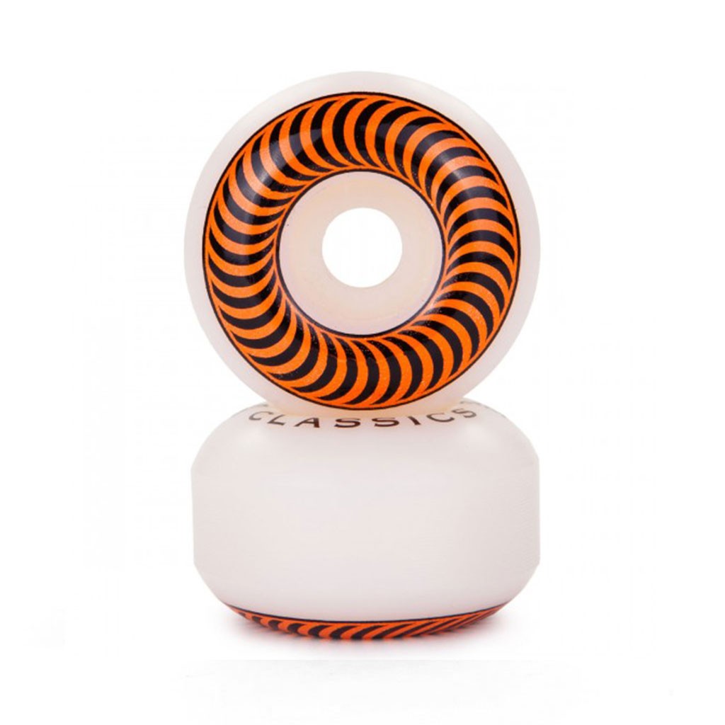 Roda Spitfire Wheels Classics 53MM - 99DU - Branco / Preto / Laranja
