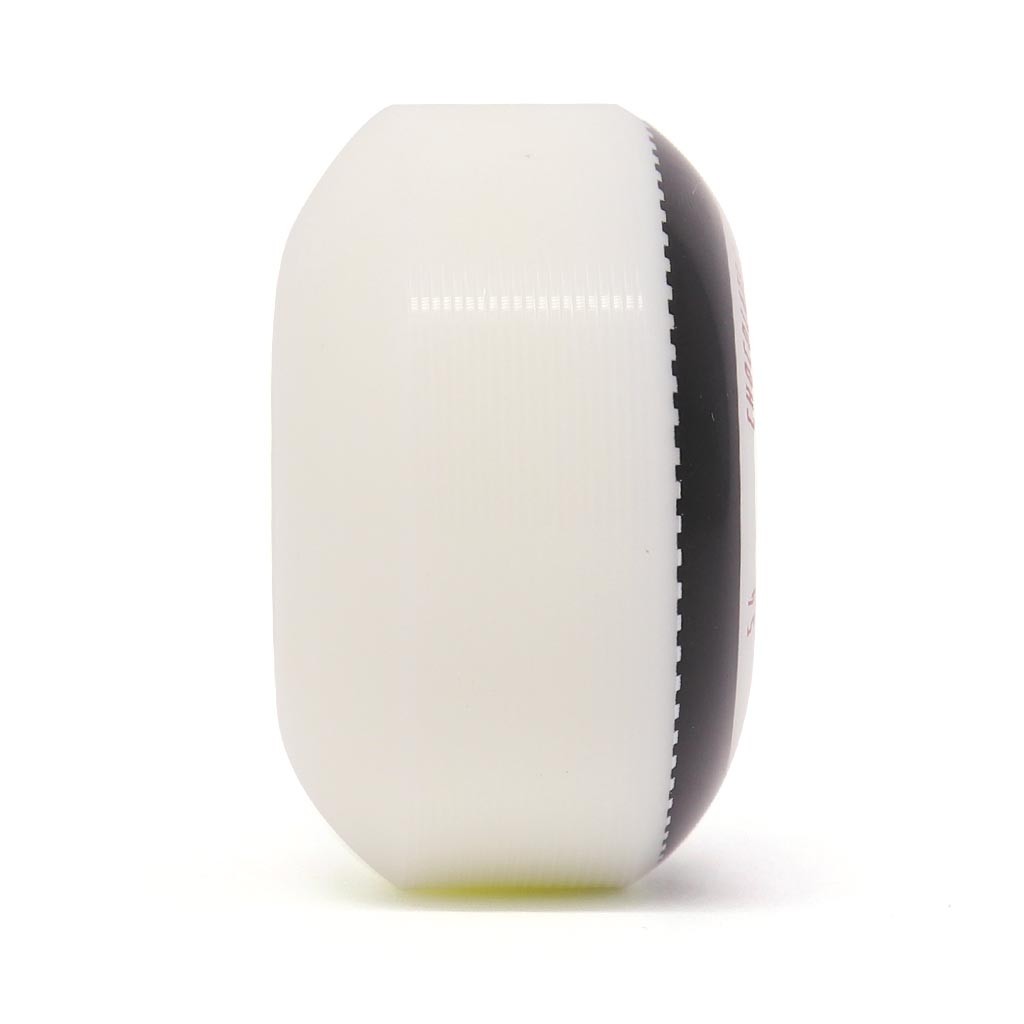 Roda Chocolate Skateboards Tires Stout 54MM - 99A - Branco / Preto