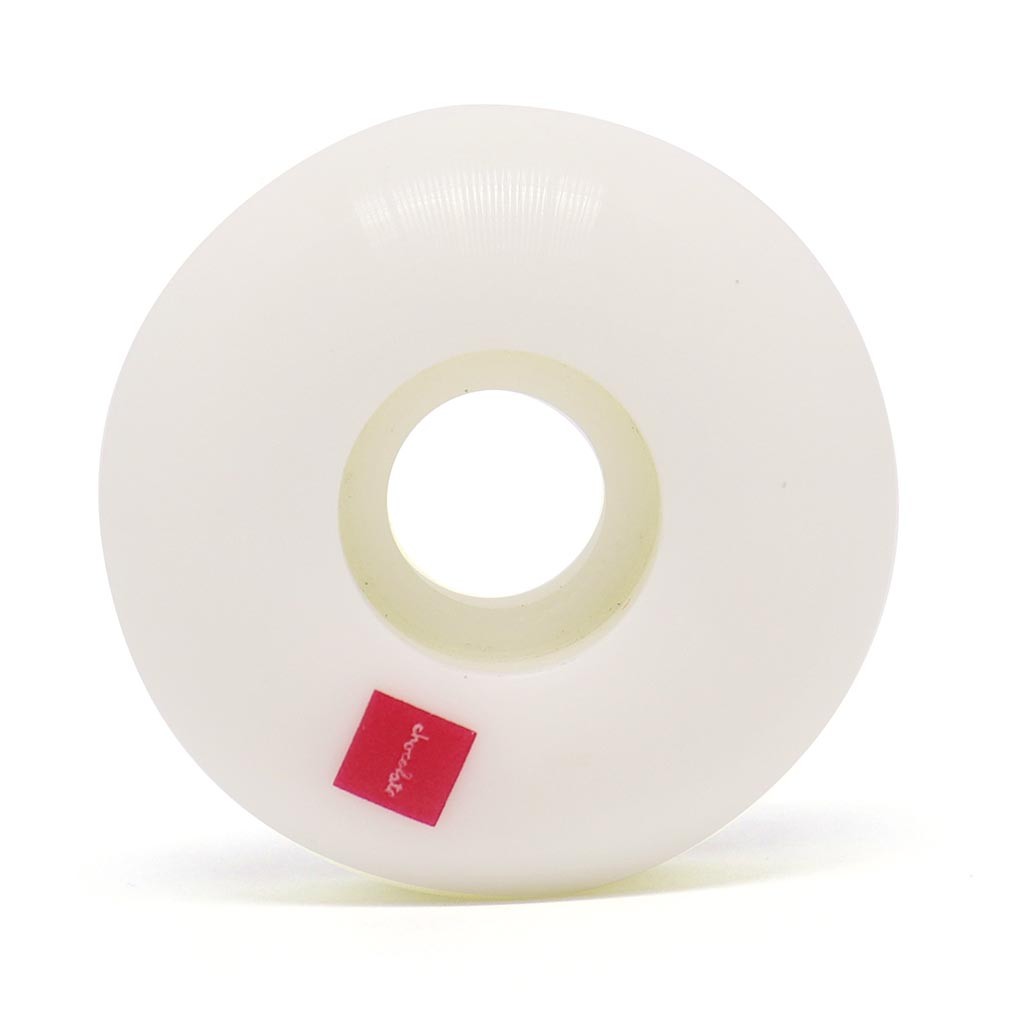 Roda Chocolate Skateboards Tires Stout 54MM - 99A - Branco / Preto
