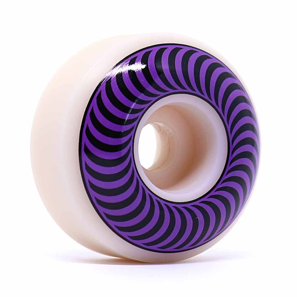 Roda Spitfire Wheels Classics 58MM - 99DU - Branco / Preto / Roxo