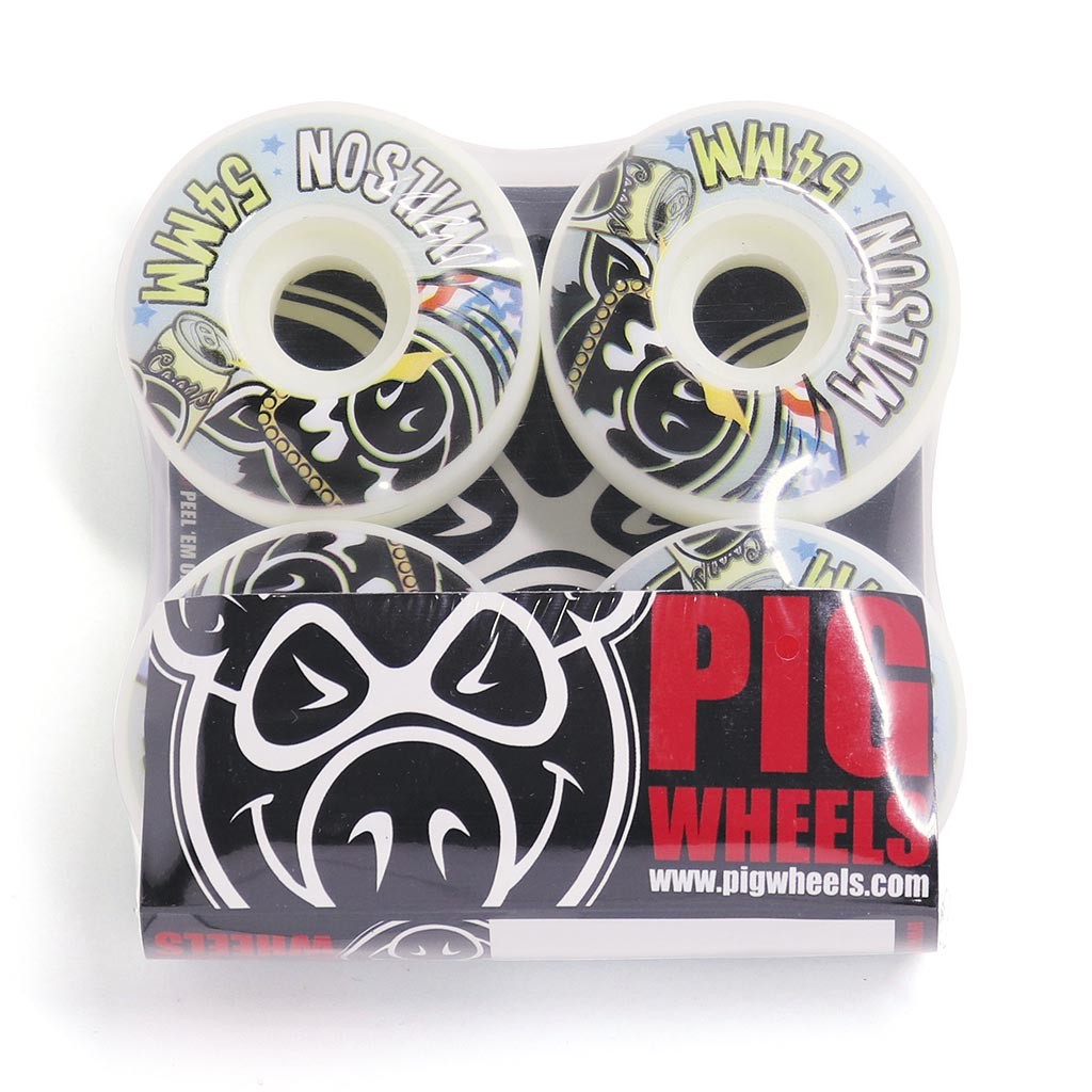 Roda Pig Wheels Wilson Vice 54MM - 101A - Branco