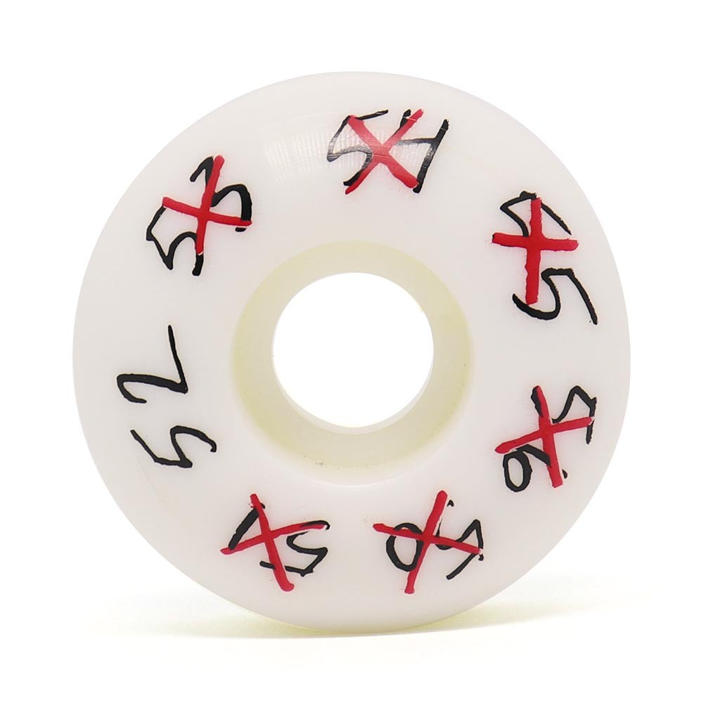 Roda Pig Wheels Scribble Proline 52MM - 101A - Branco