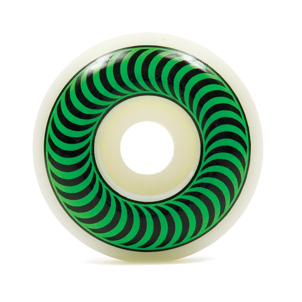 Roda Spitfire Wheels Classics 52mm - 99DU - Branco / Preto / Verde